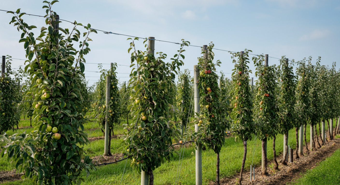 Innovative Solaranlage in Rheinland-Pfalz verbindet Obstanbau und Energieerzeugung