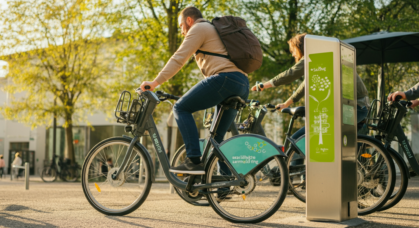 Salzburg fördert klimafreundliche Mobilität mit neuem Bikesharing-System